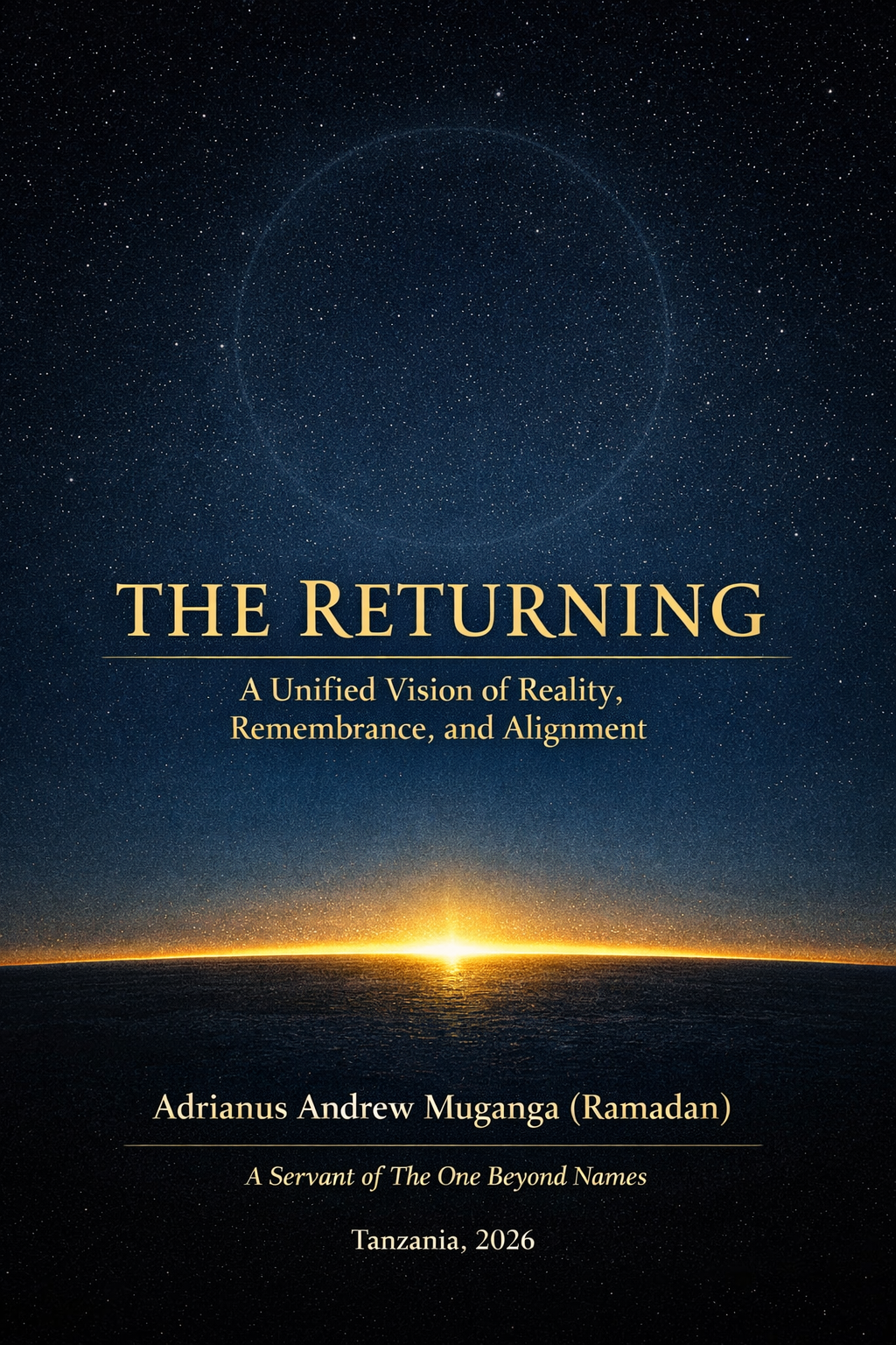 THE RETURNING: A Unified Vision of Reality, Remembrance, and Alignment book by Adrianus Muganga
